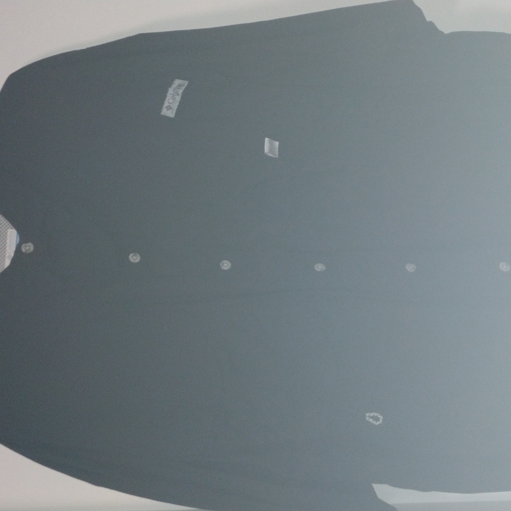 Columbia PFG Men's 2XLT Black Short Sleeve